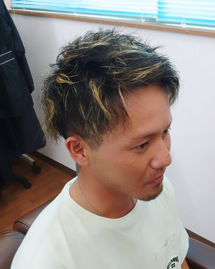 夏の派手髪✨️