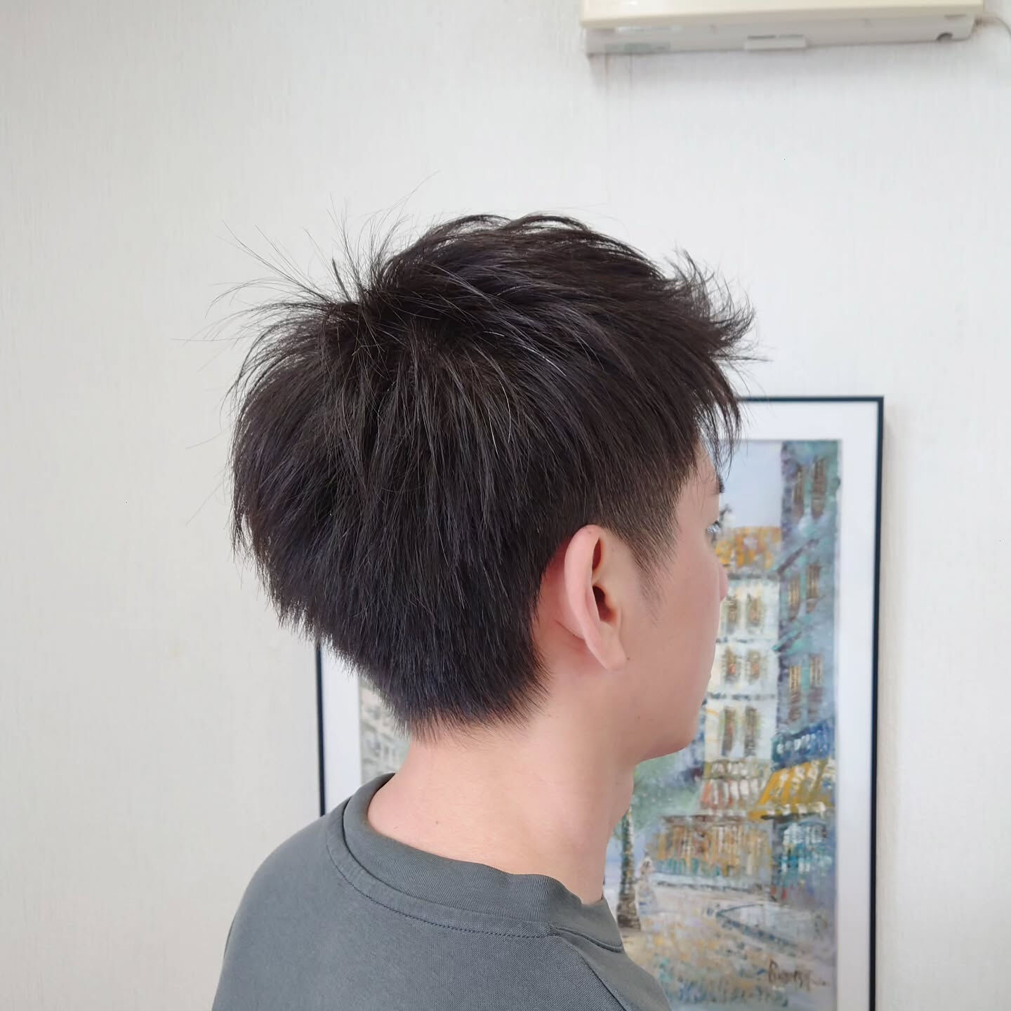 柔らかい質感のショートスタイル✂