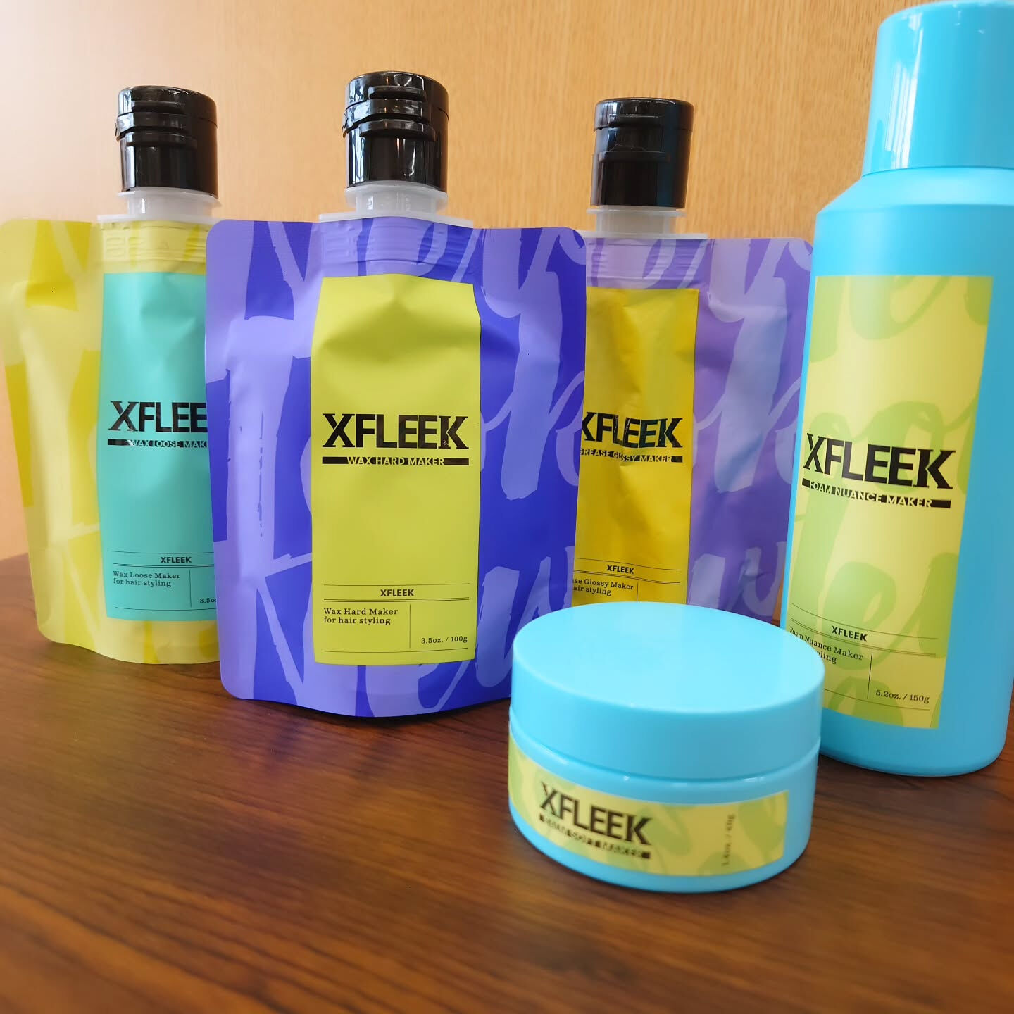 XFLEEK“エクスフリーク”のスタイリングシリーズ🎉