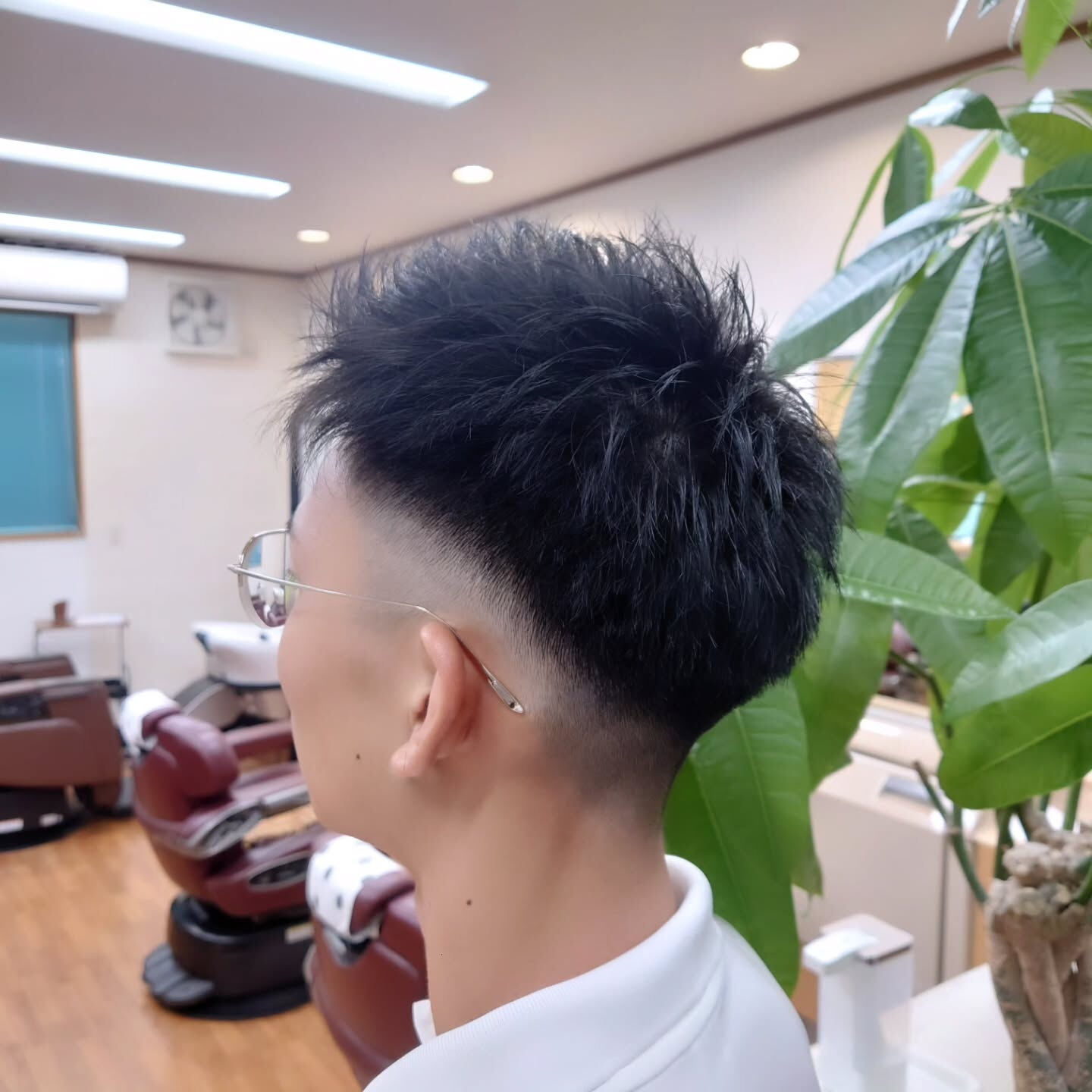 フェード×スパイキーショート！