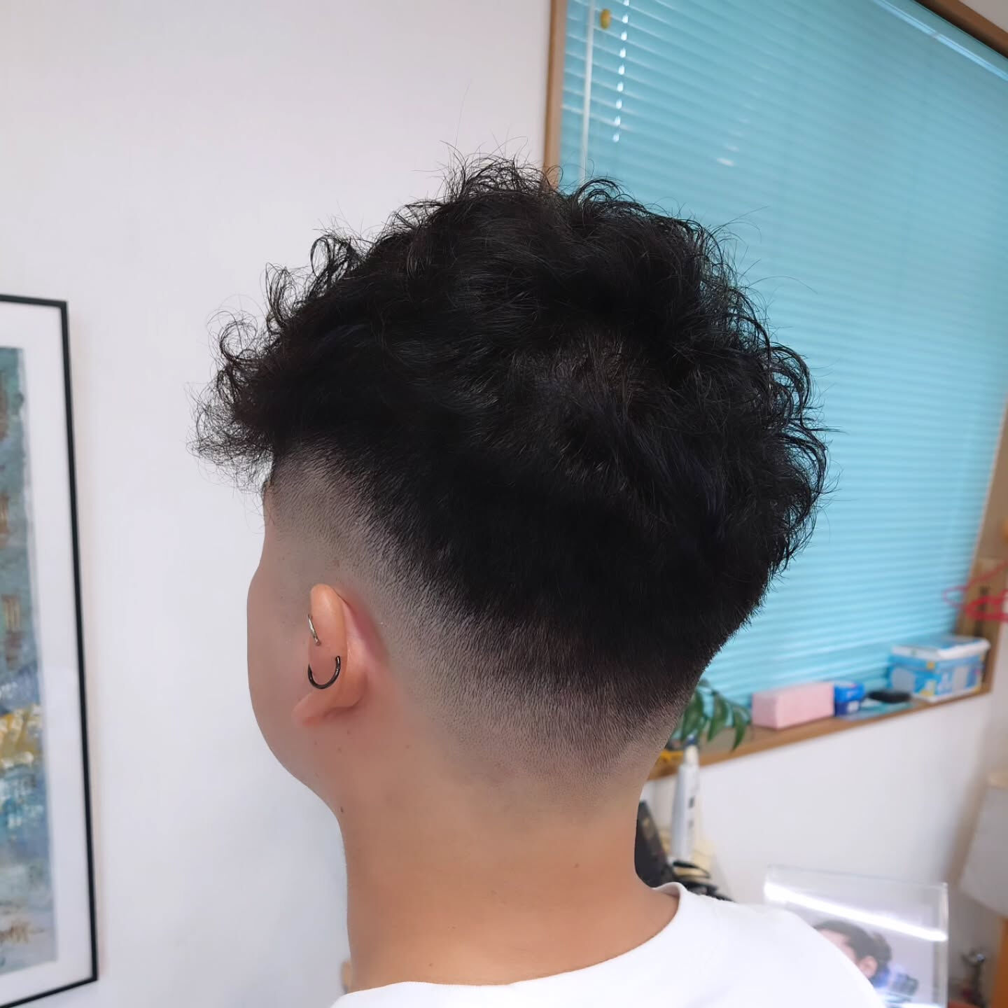 💈スキンフェード×パーマ