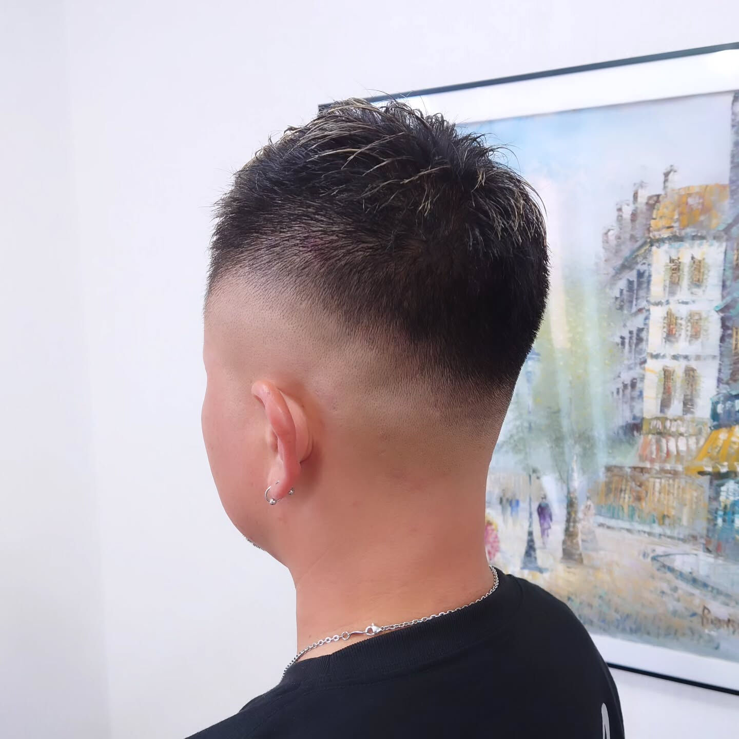 グラデーションが自然につながるスキンフェード✂️