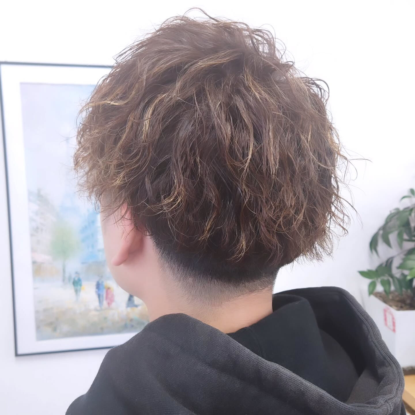 チリつき抑えめのツイストスパイラルパーマ🌀