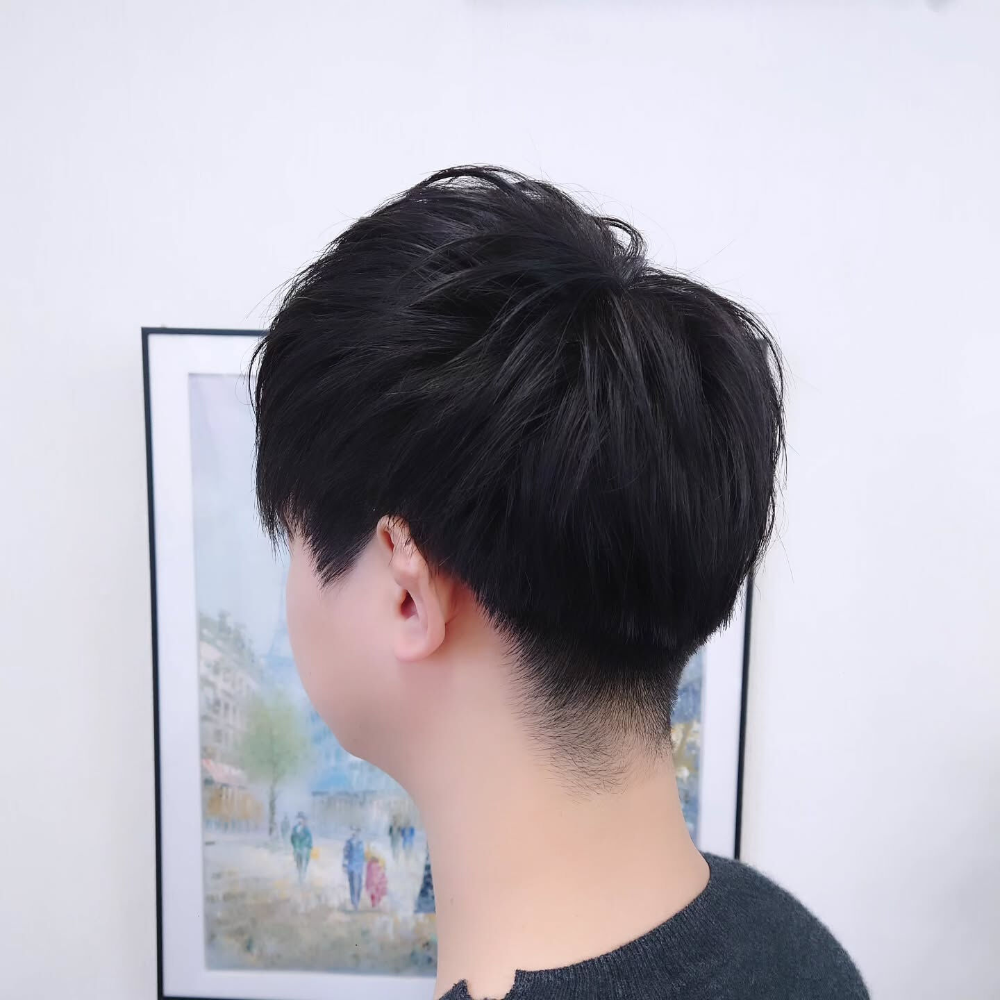 ナチュラルでもスッキリする刈り上げマッシュ✂️