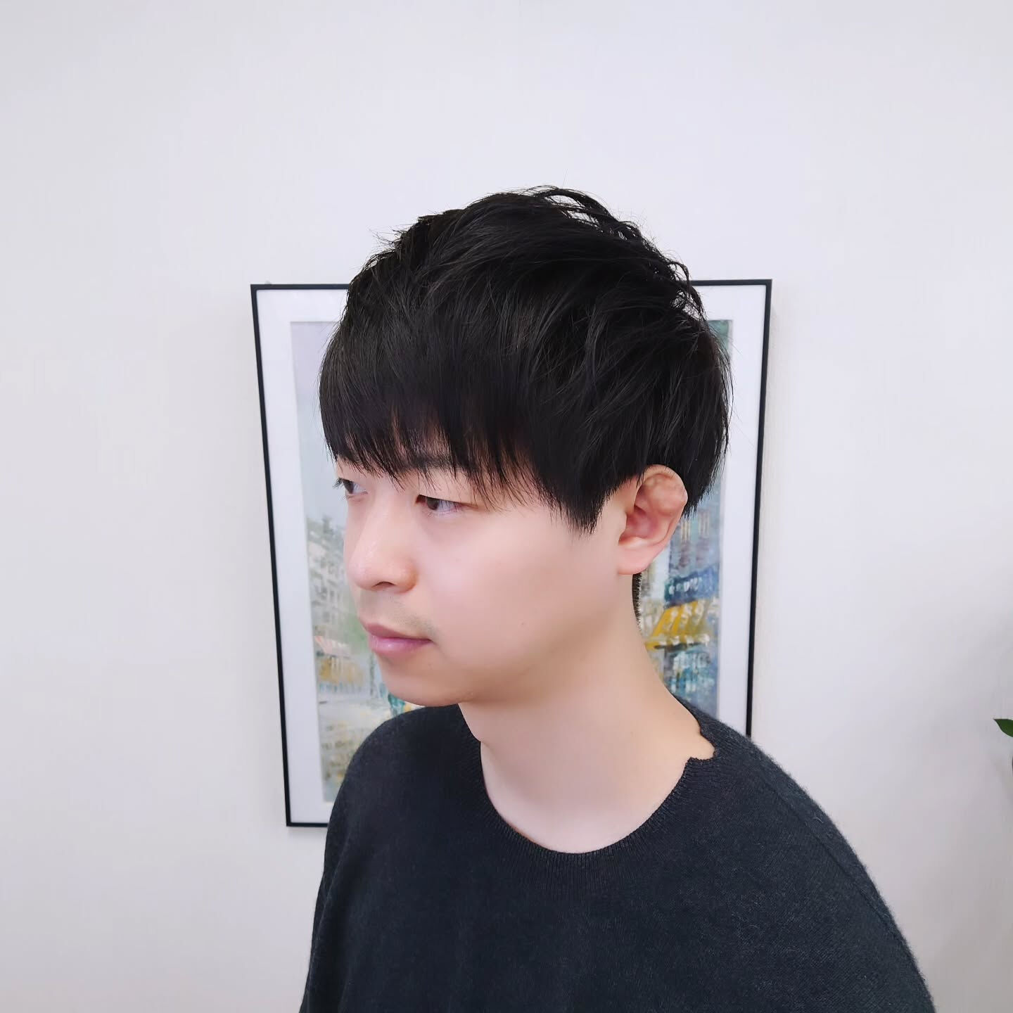 ナチュラルでもスッキリする刈り上げマッシュ✂️