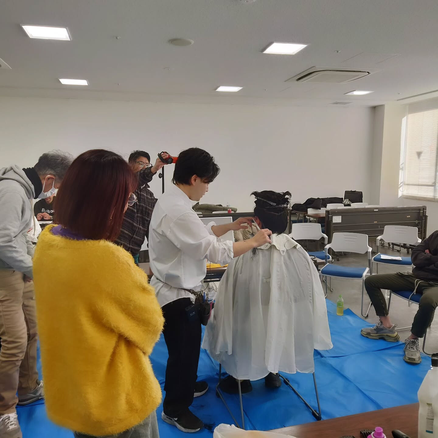 月初めの月曜日は定期講習✂️