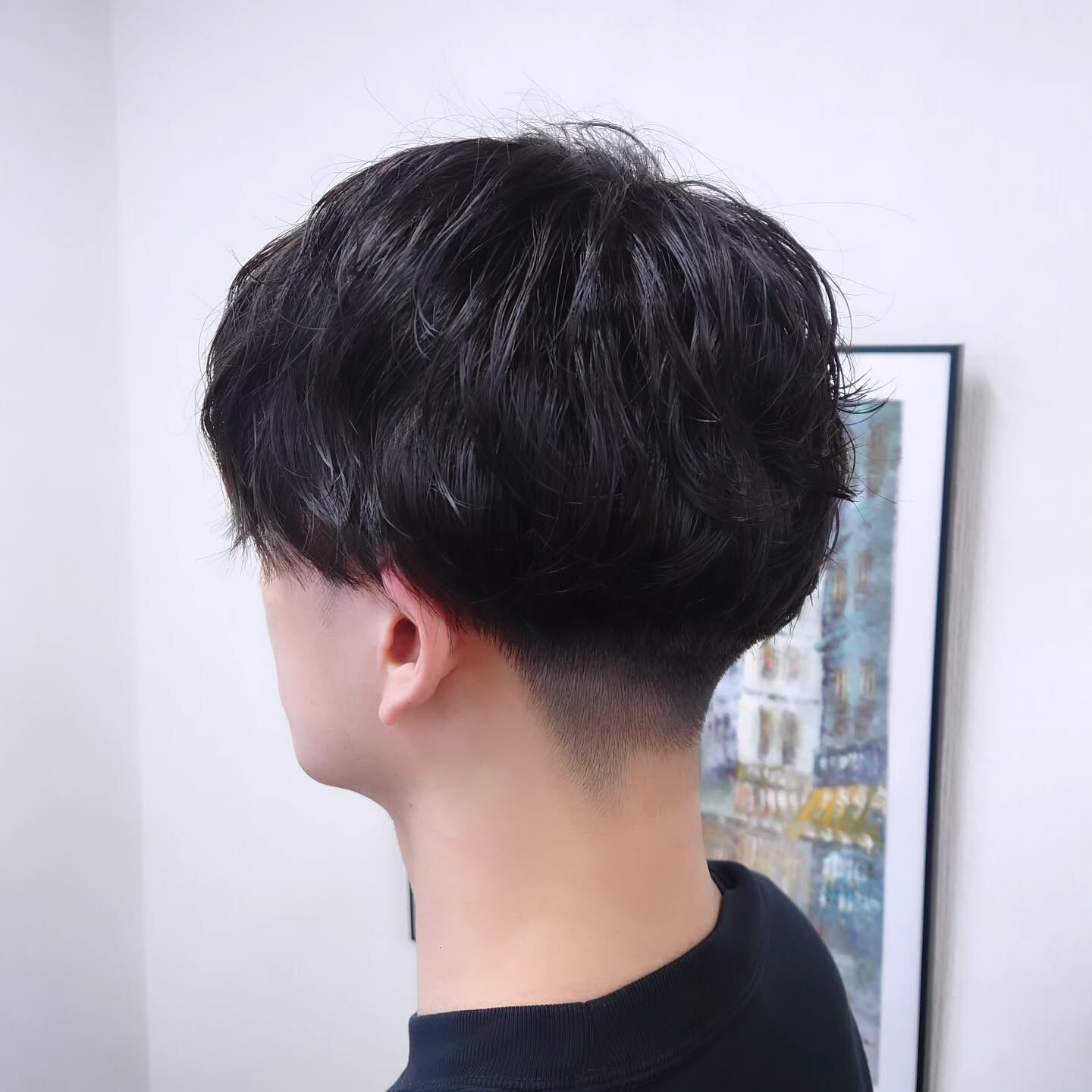 ゆるめパーマ × シースルーマッシュ ✂️