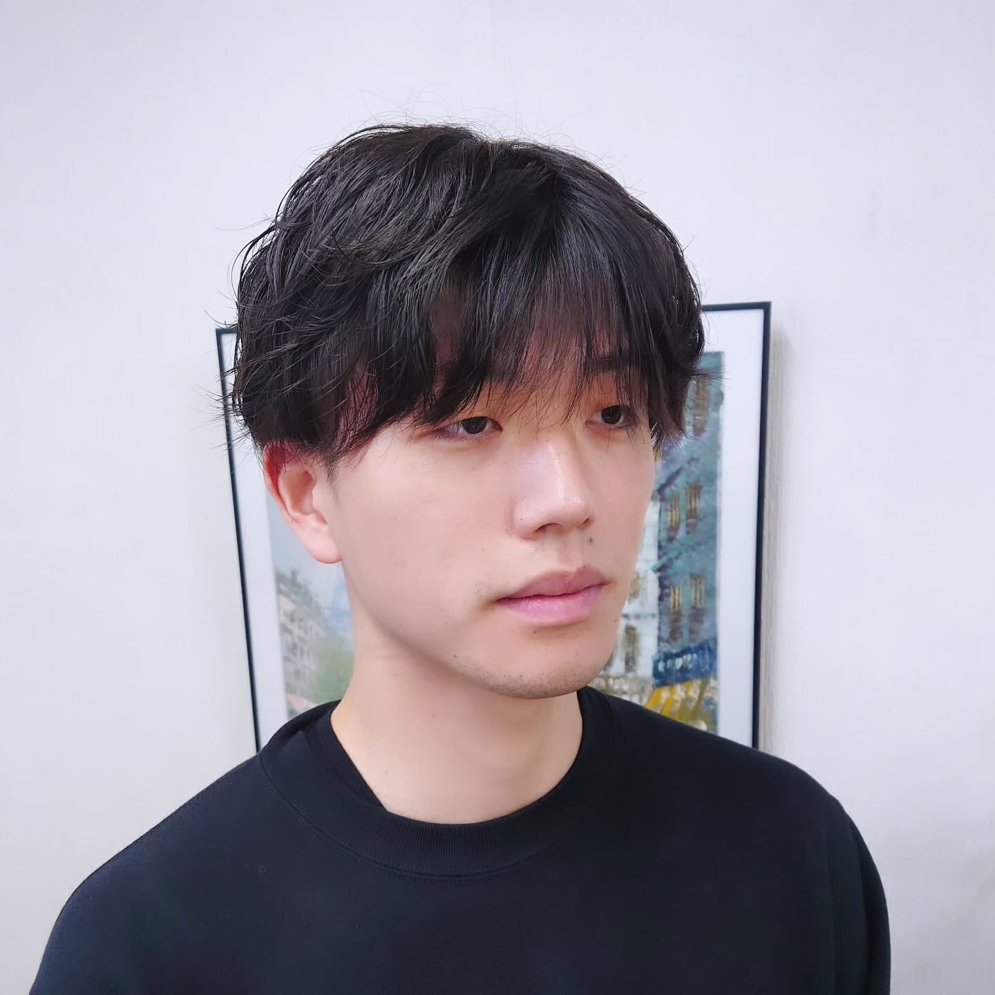 ゆるめパーマ × シースルーマッシュ ✂️