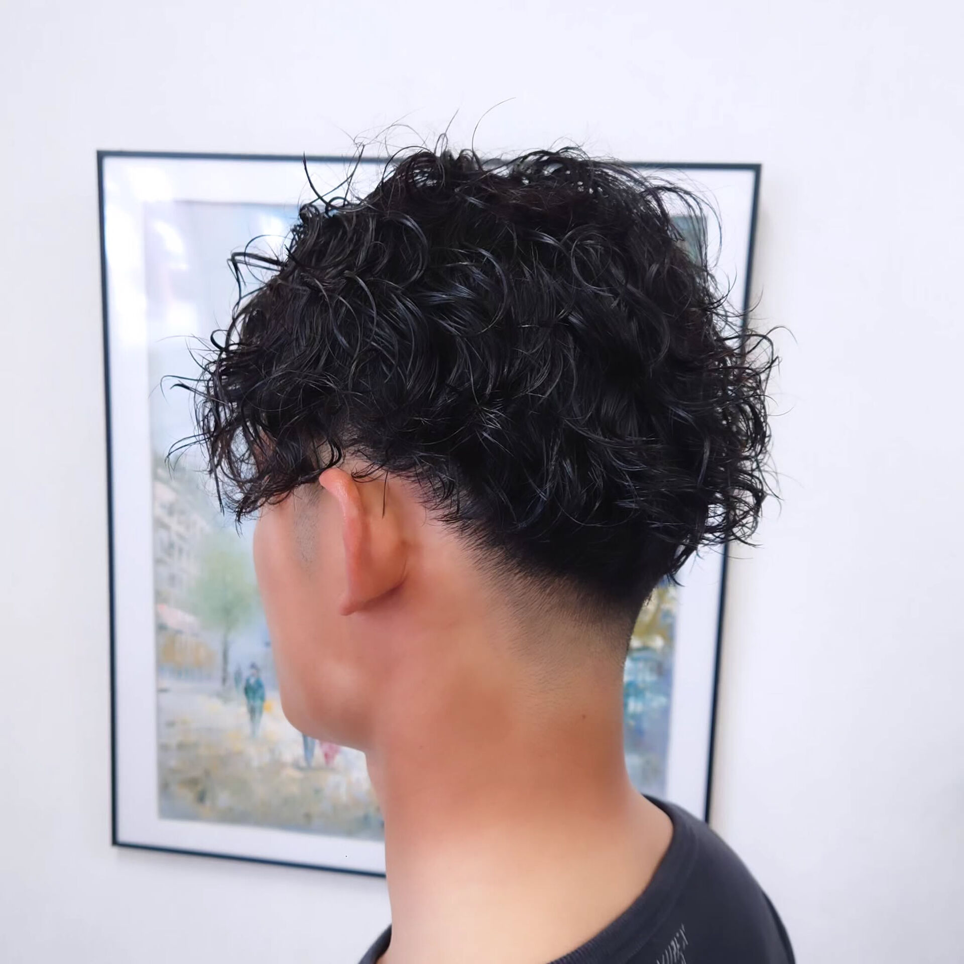 センターパート×ツイストスパイラルパーマ ✂️