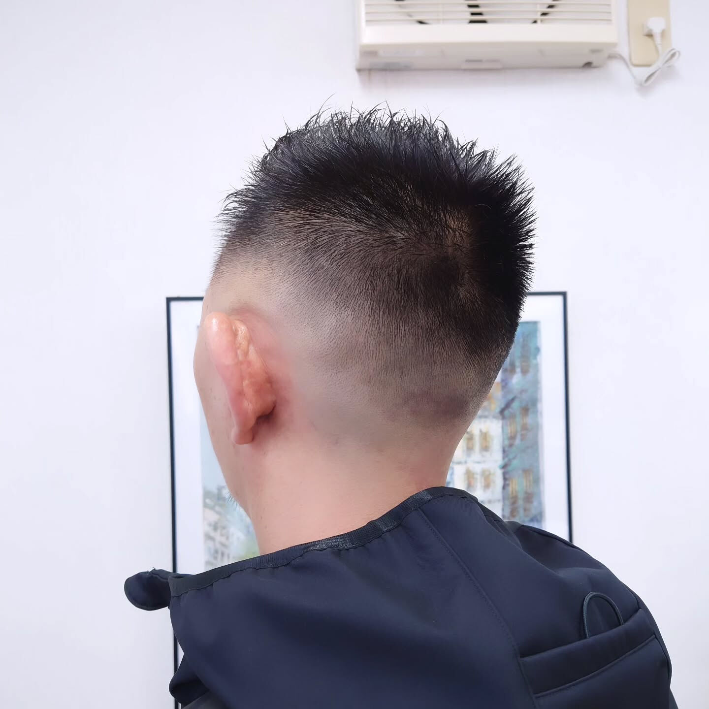 トップを流せるスキンフェード✂️