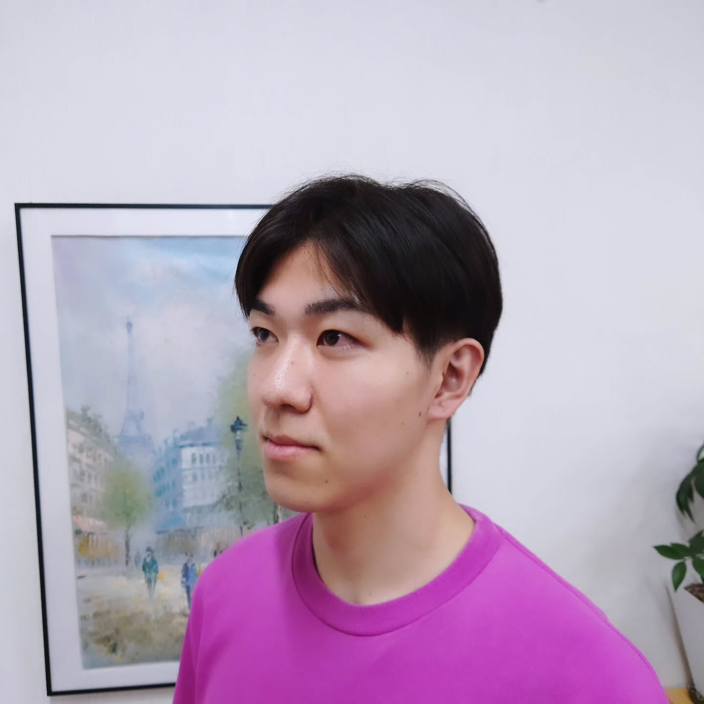 ナチュラルやショートセンターパート✂️