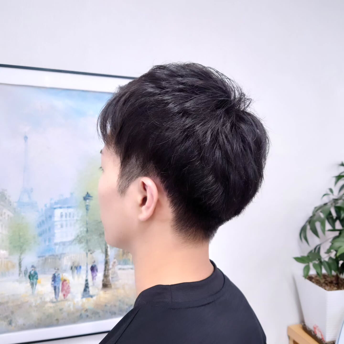 ツーブロック×ナチュラルショート✂️