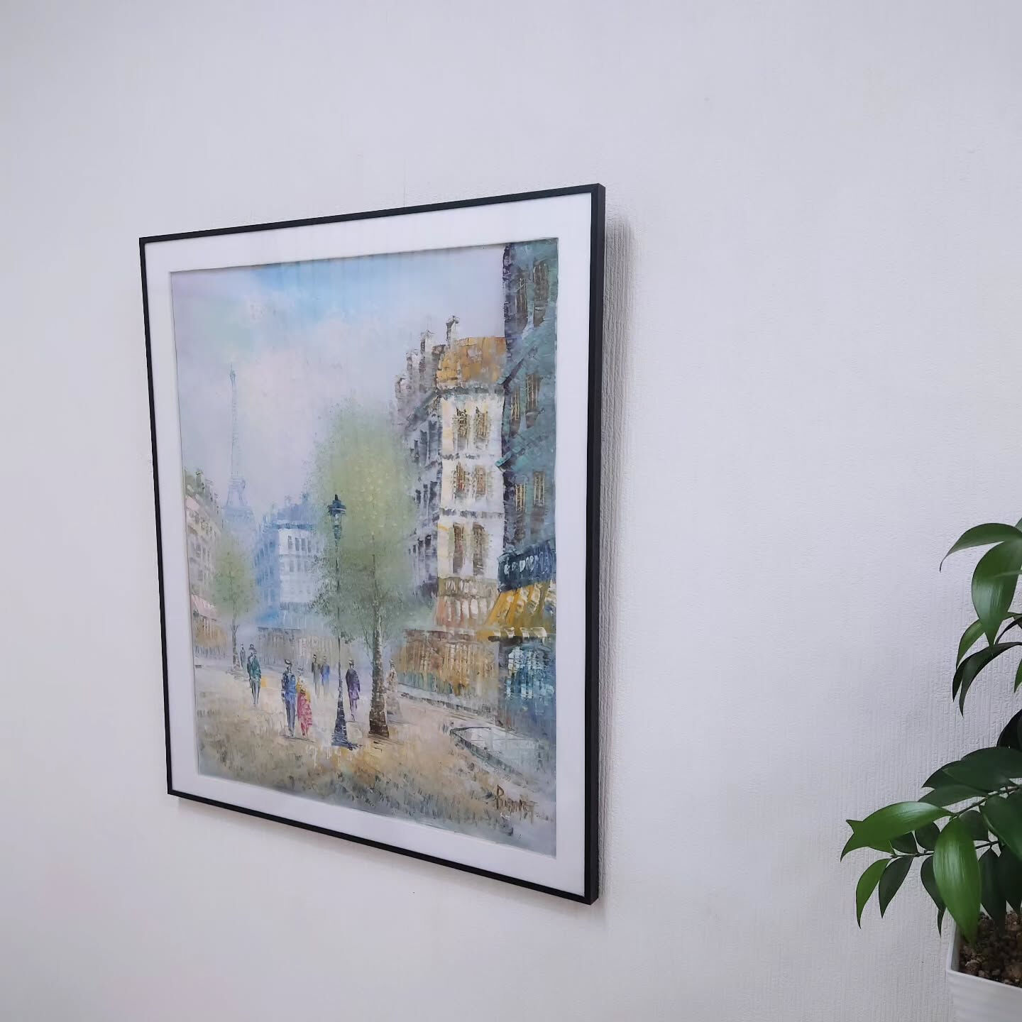 待合スペースに飾っている絵画🎨