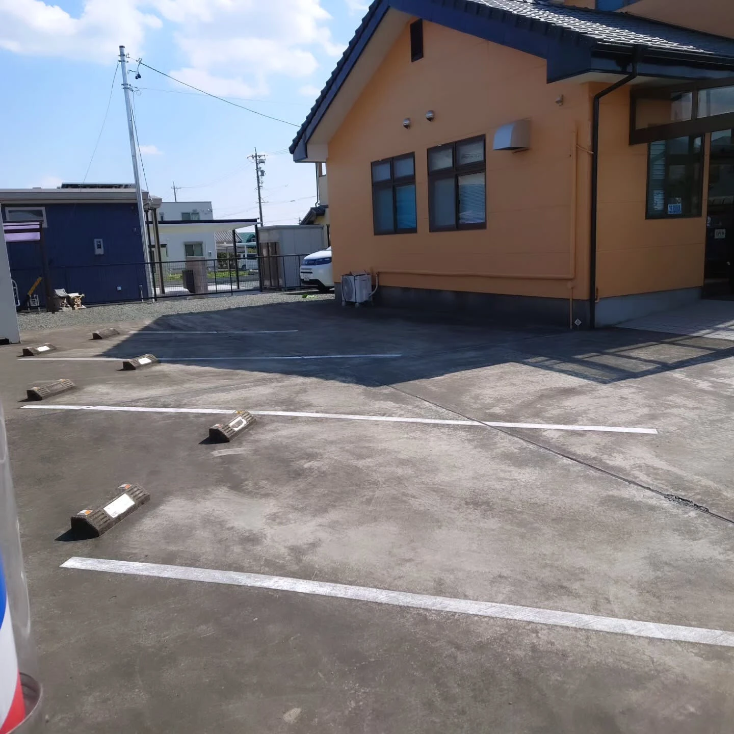 駐車場と駐車場🚙