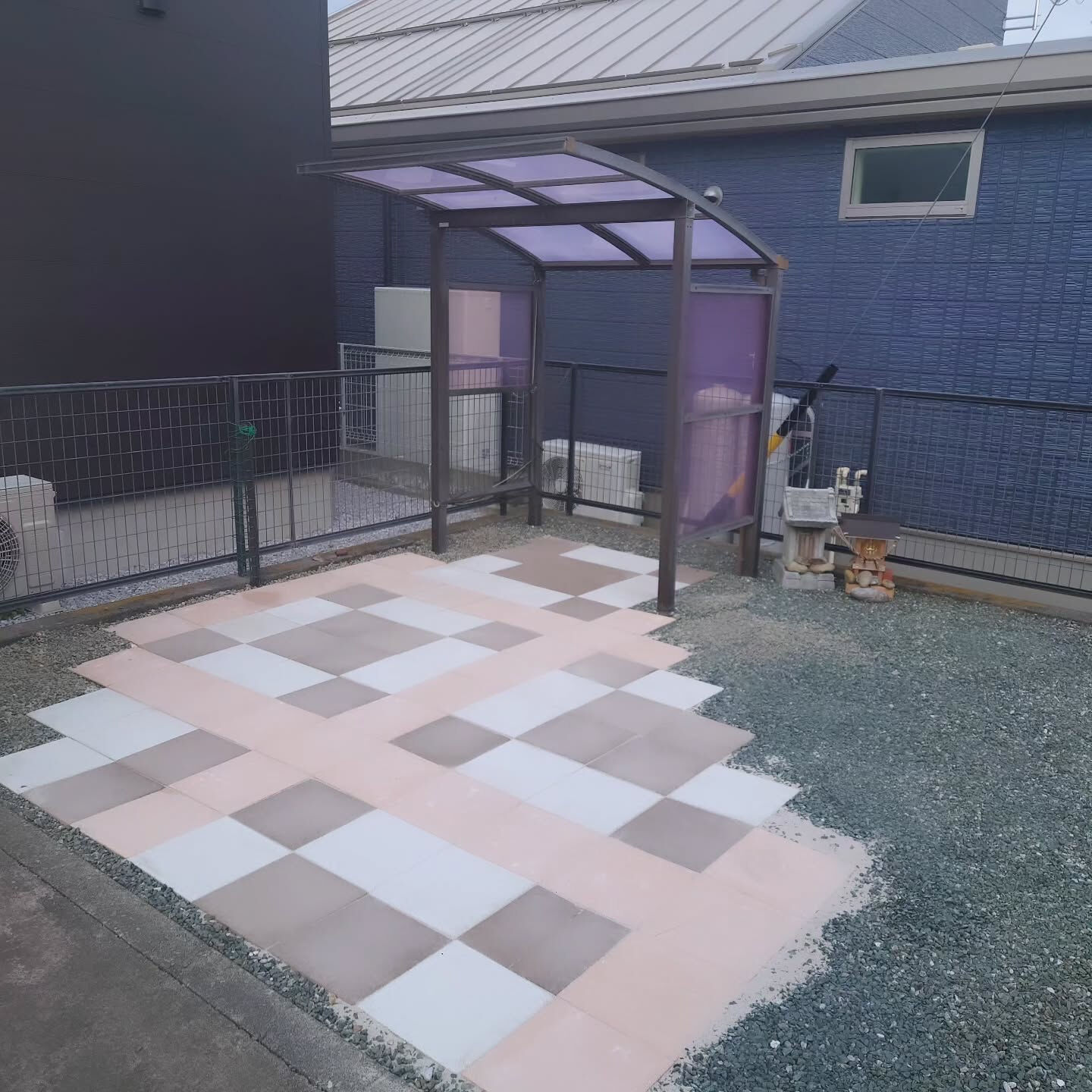 駐車場と駐車場🚙
