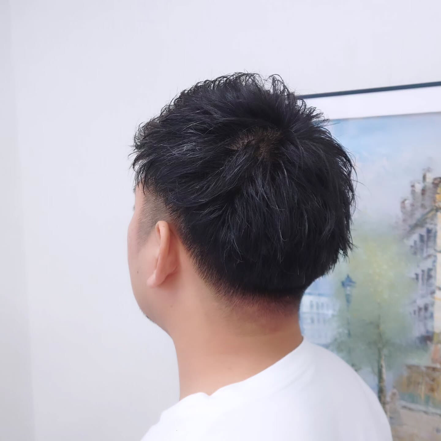ツーブロックのジェットモヒカン✂️